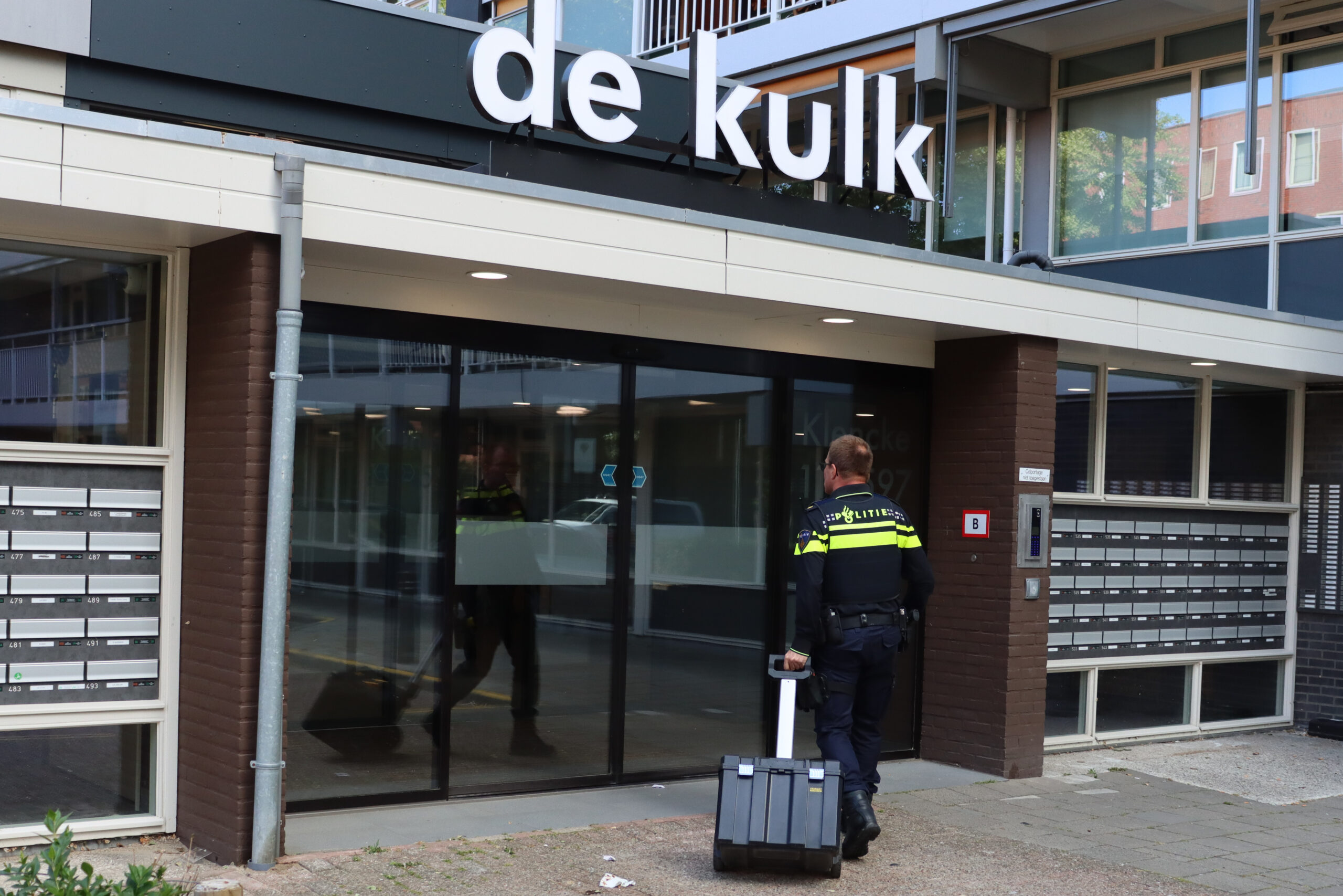 Politie aanwezig bij De Kulk na zorgmelding